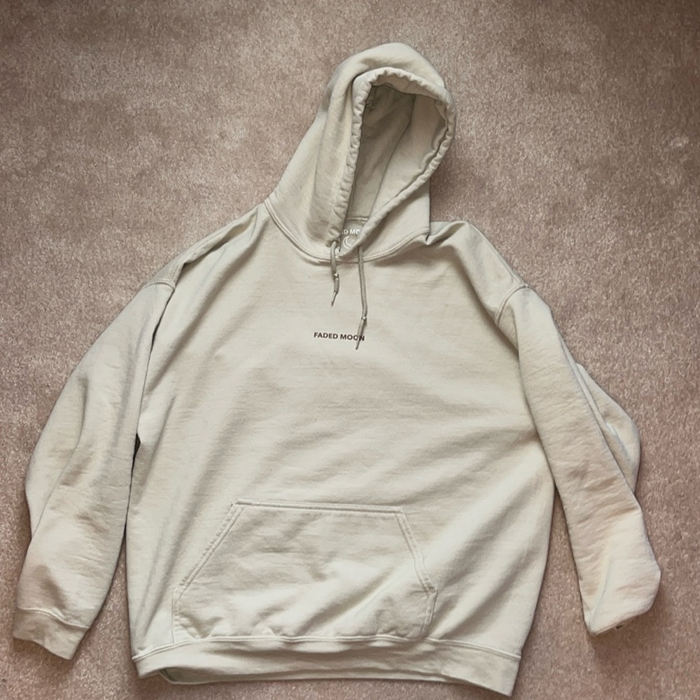Faded Moon Hoodie